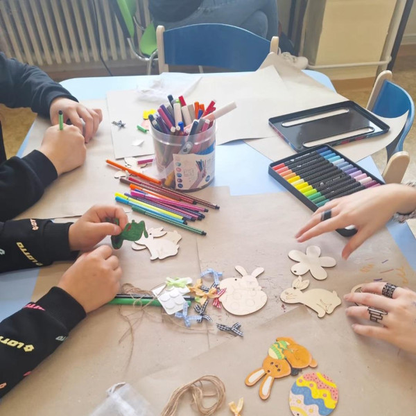 Tvorivé veľkonočné dielne v Našej škole.