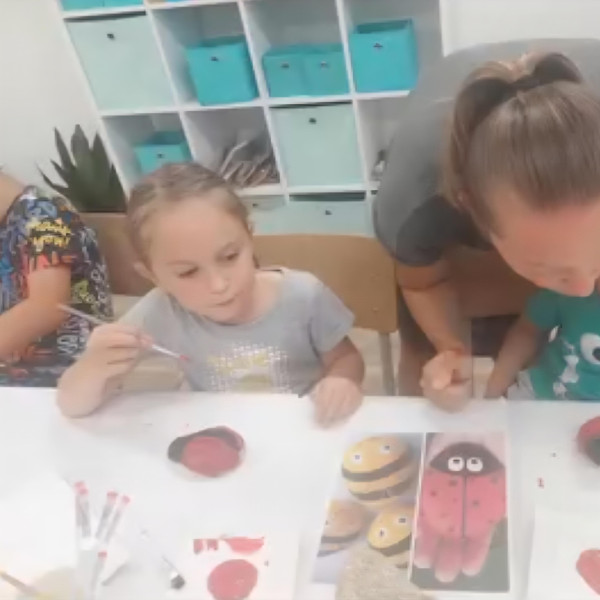 Tvorivé dielne - maľované kamienky